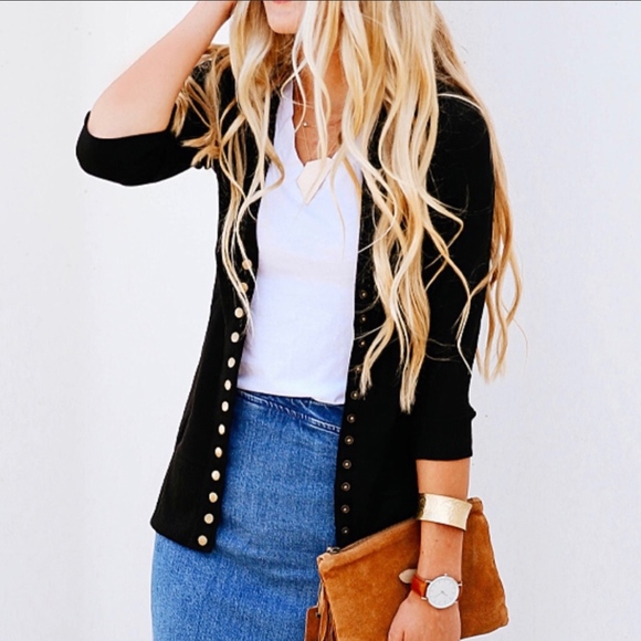 Aluna Levi Sweaters - Black Cardigan - Softest Cardigan MUST HAVE